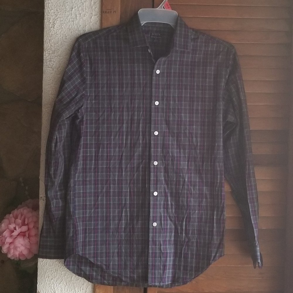 J Crew plaid shirt